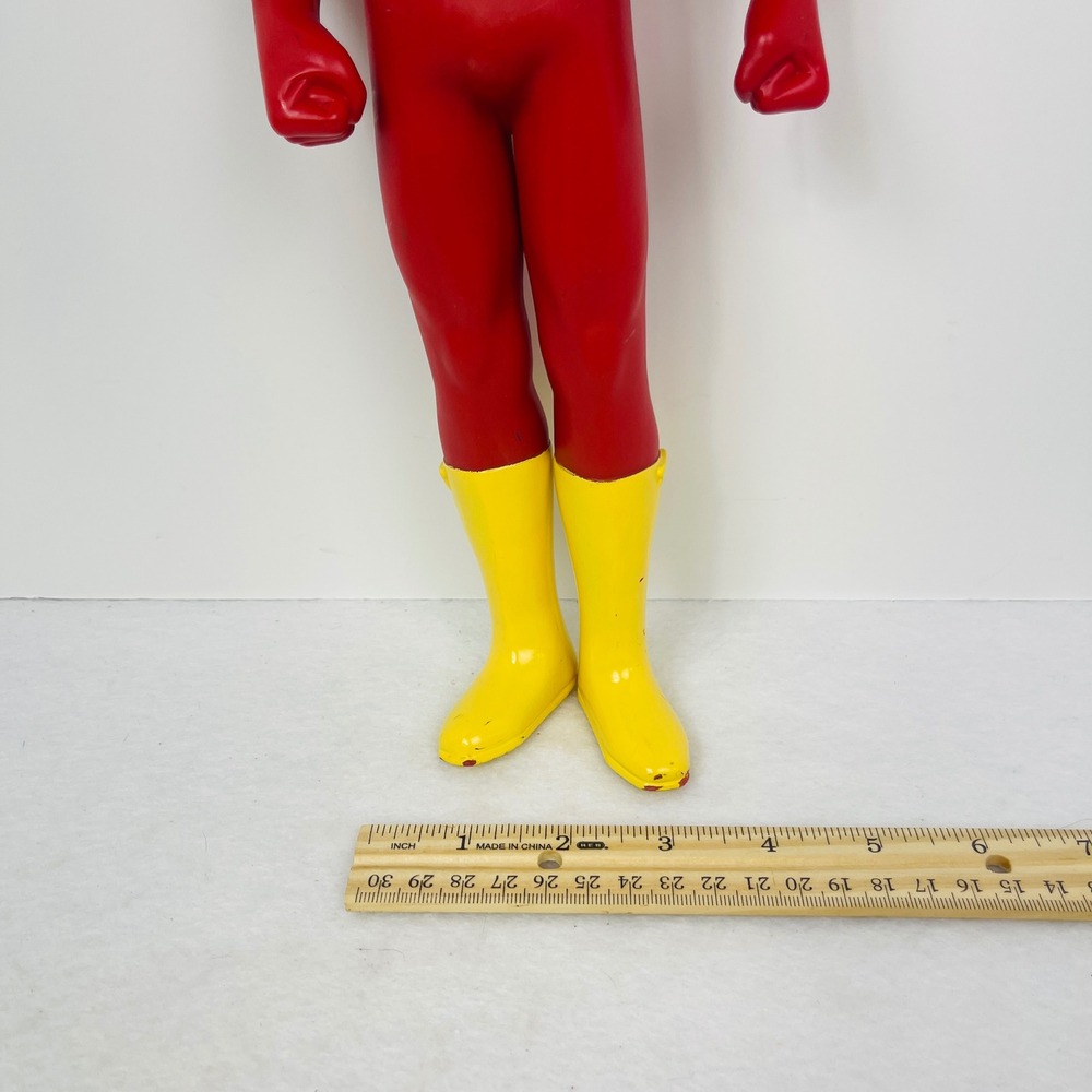 DC Comics The Flash Action Figure 12 Inch Justice League Red Yellow 1999 Good - Picture 4 of 10